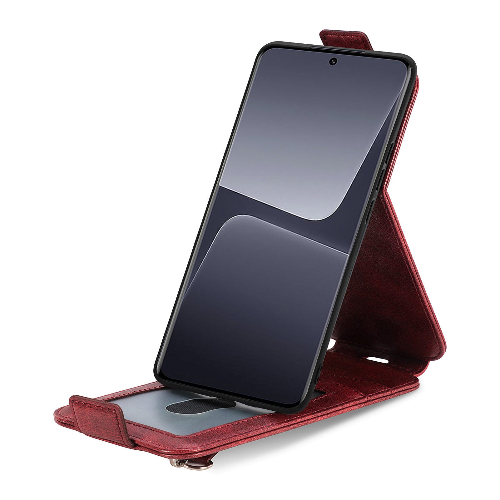 For Xiaomi 13 Pro 5G Wallet Stand Magnetic Closure Phone Case Zipper Pocket PU Leather Vertical Flip Phone Cover