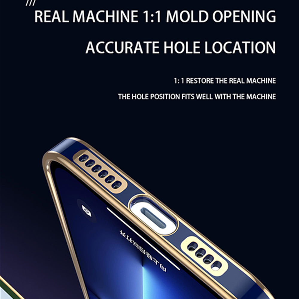 For Oppo A16 A54s A16s Transparent Soft TPU Back Cover Electroplated Shockproof Protective Case