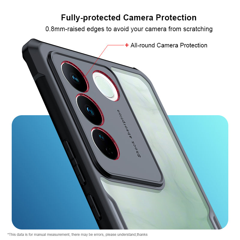 XUNDD For vivo S16 Pro Acrylic TPU Phone Case Precise Cutouts Camera Protection Anti-scratch Phone Back Cover
