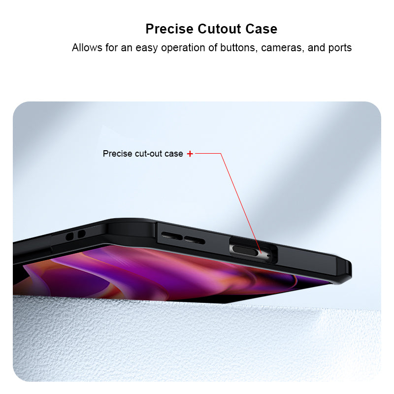 XUNDD For Oppo Reno9 Pro 5G Drop-proof Transparent Camera Protection Phone Case Acrylic TPU Phone Cover