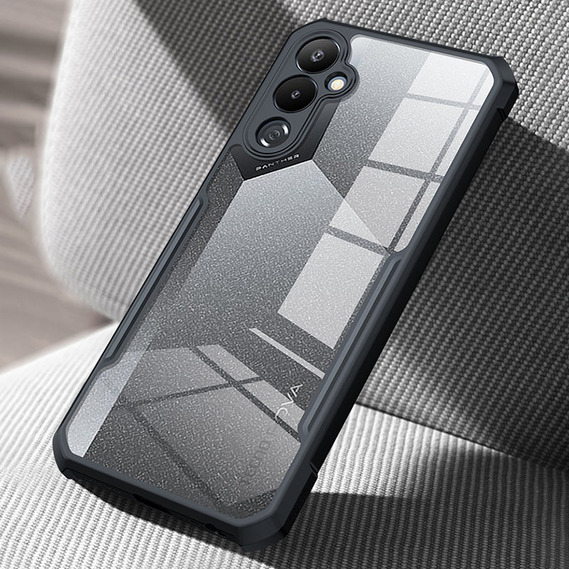 XUNDD For Tecno Pova 4 4G Lightweight Transparent Phone Case Acrylic TPU Anti-fall Phone Back Cover