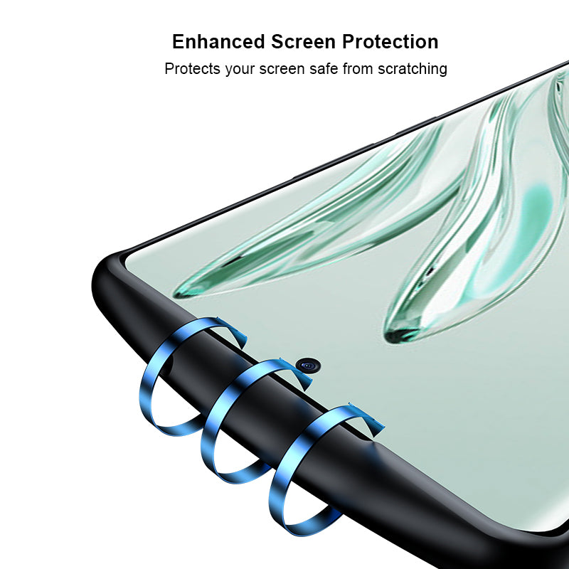 XUNDD For Honor 80 Pro 5G Slim TPU Protective Phone Case Carbon Fiber Texture Drop-proof Cell Phone Back Cover