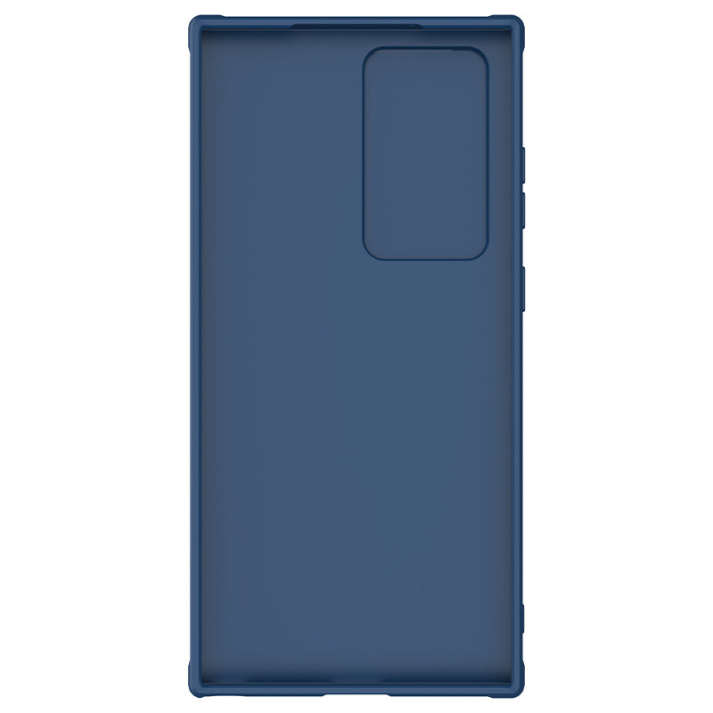 NILLKIN For Samsung Galaxy S23 Ultra Shockproof Phone Cover Slide Camera Protection PU Leather PC TPU Phone Case