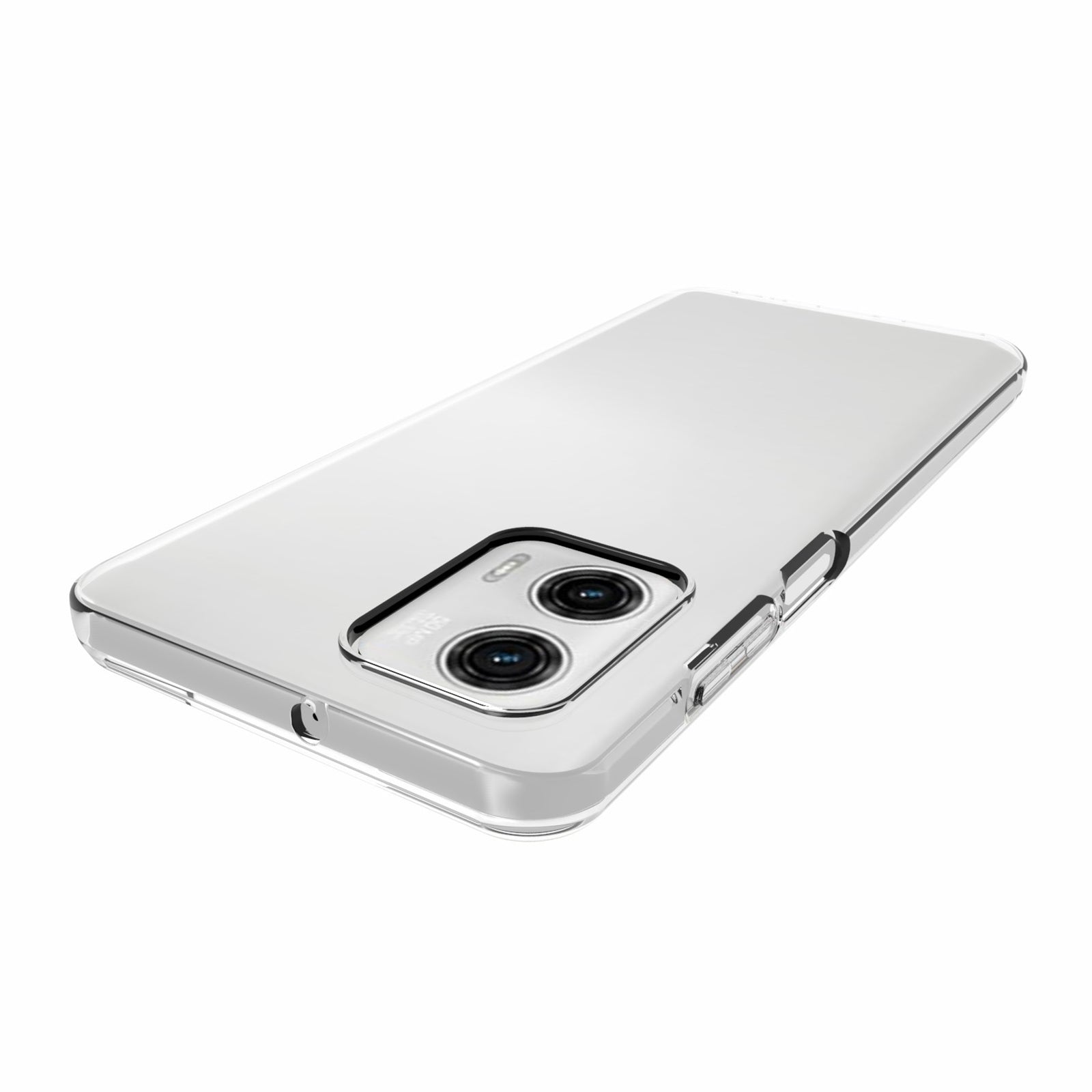 10Pcs/Pack Soft TPU Phone Case For Motorola Moto G73 5G Inner Watermark-Free Shockproof Transparent Phone Cover