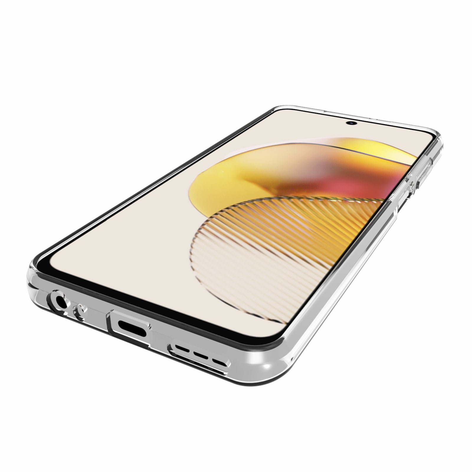 10Pcs/Pack Soft TPU Phone Case For Motorola Moto G73 5G Inner Watermark-Free Shockproof Transparent Phone Cover
