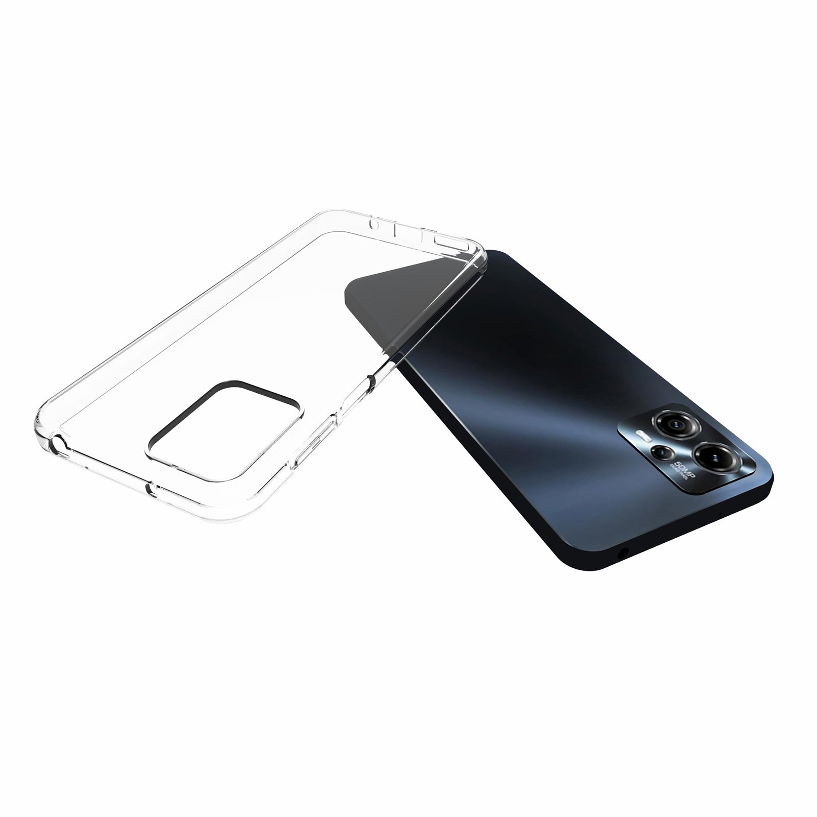 10Pcs/Pack For Motorola Moto G23 4G Inner Watermark-Free TPU Case Scratch-resistant Transparent Phone Cover