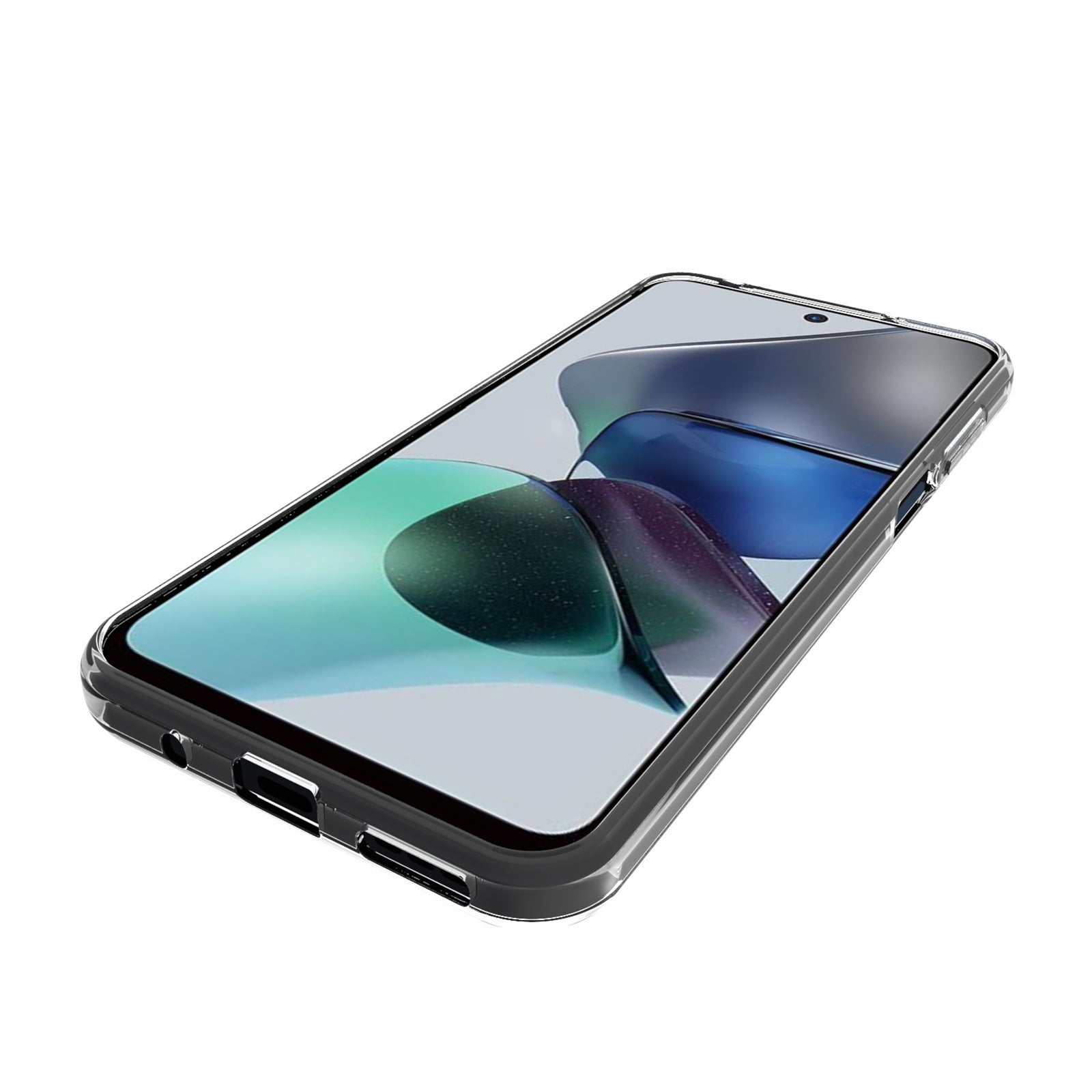 10Pcs/Pack For Motorola Moto G23 4G Inner Watermark-Free TPU Case Scratch-resistant Transparent Phone Cover