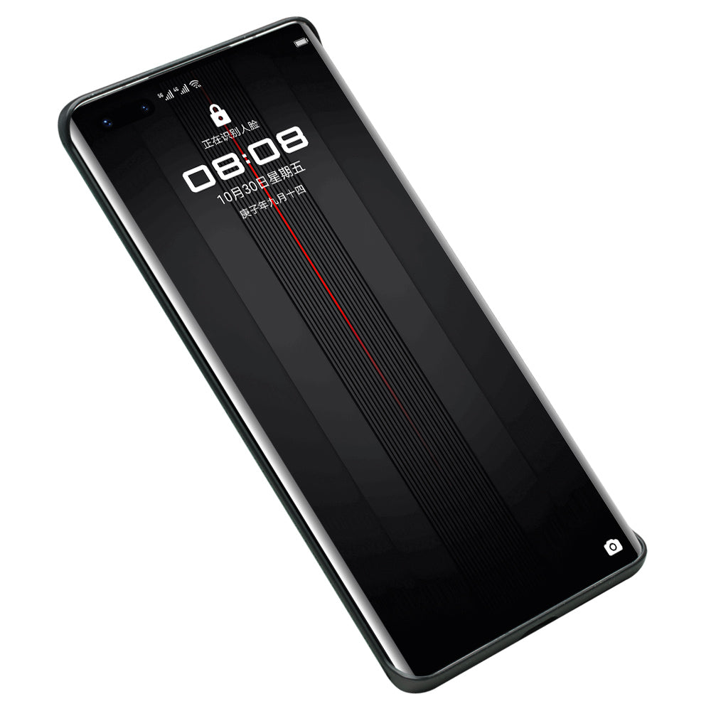 QIALINO Hard PC Case for Huawei Mate 40 RS Porsche Design Shockproof Cover Slim Phone Case for Men