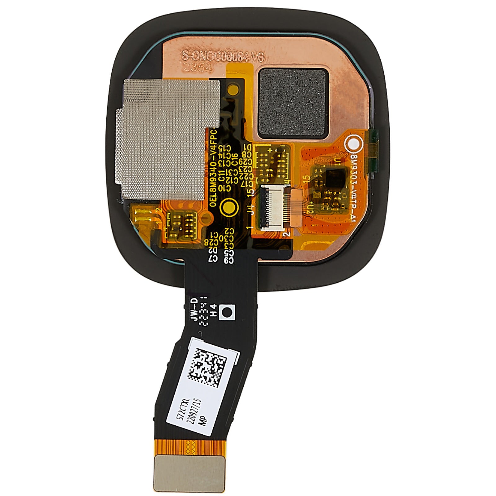 For Fitbit Sense 2/Versa 4 OEM Grade S OLED Screen and Digitizer Assembly Replacement Part (without Logo)