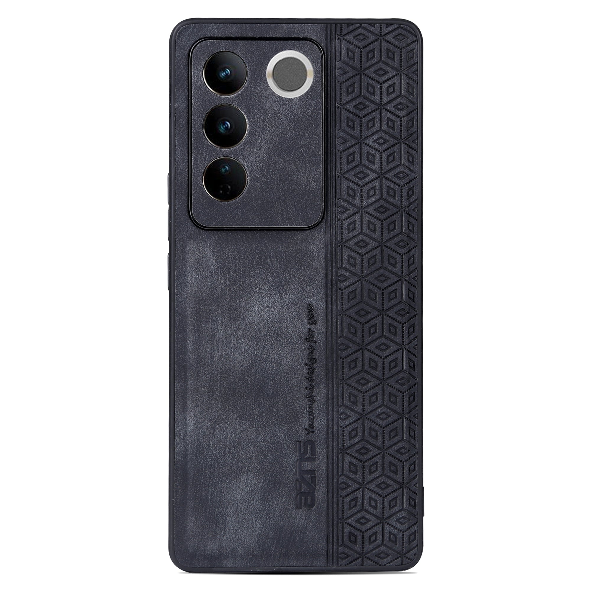 AZNS For vivo S16e 5G Imprinted Pattern Phone Case Bump Proof PU Leather Coated TPU Back Cover