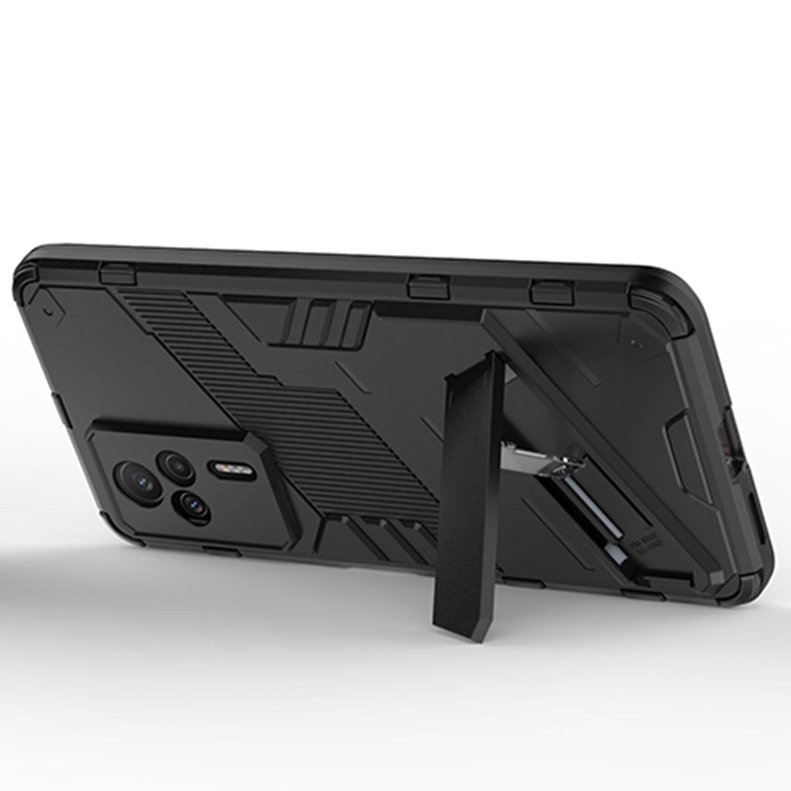 Phone Cover Kickstand For Xiaomi Redmi K60E 5G Anti-scratch TPU PC Mobile Phone Case
