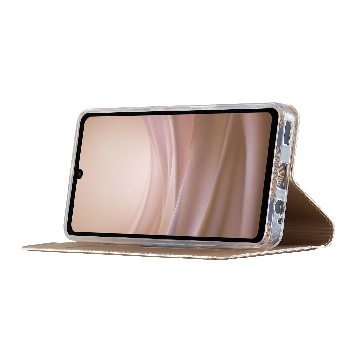 Shockproof Phone Cover For Sharp Aquos Sense 7 PU Leather Phone Case with Stand Card Holder