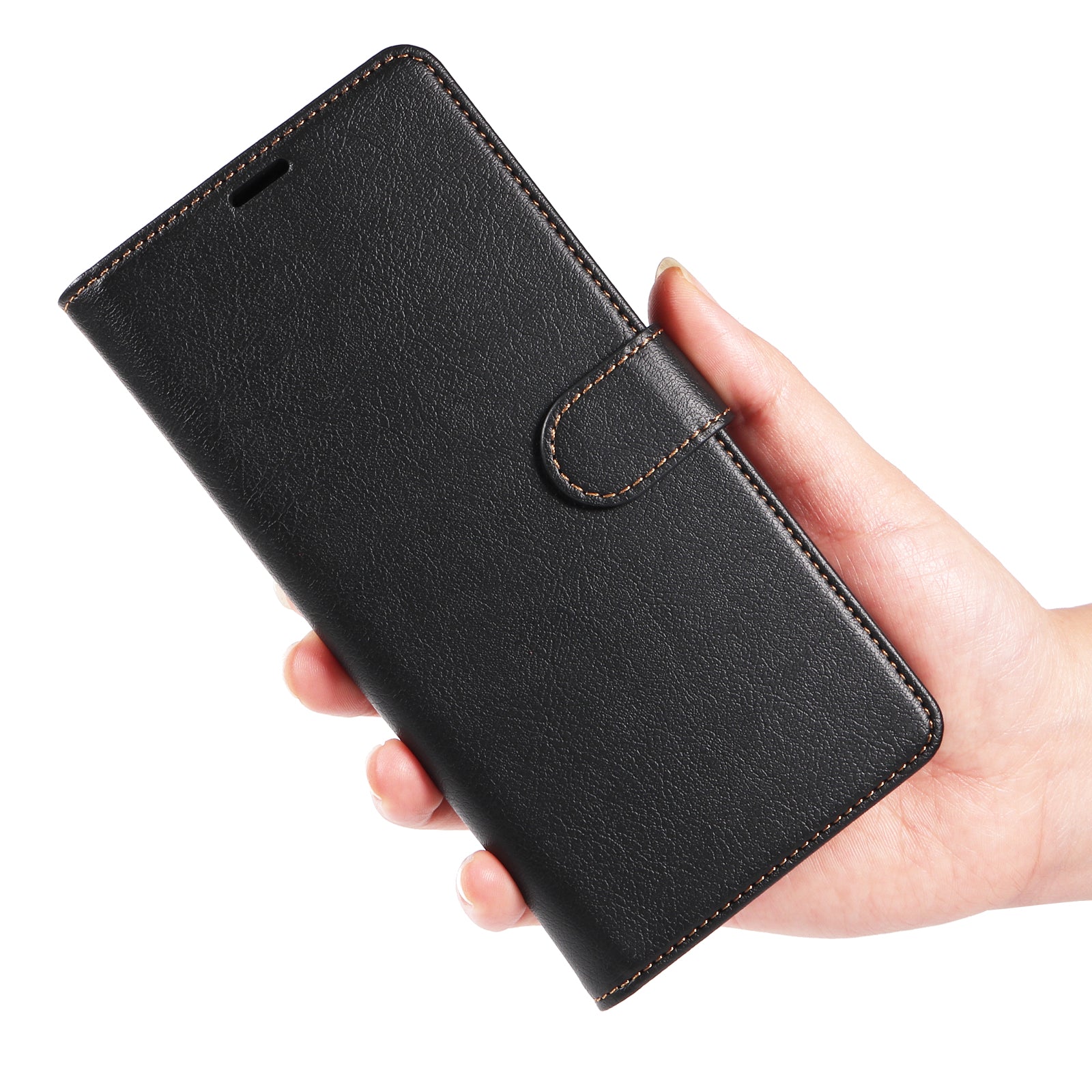 Shockproof Phone Case for Samsung Galaxy S22 Ultra 5G PU Leather RFID Blocking Phone Cover with Wallet Stand