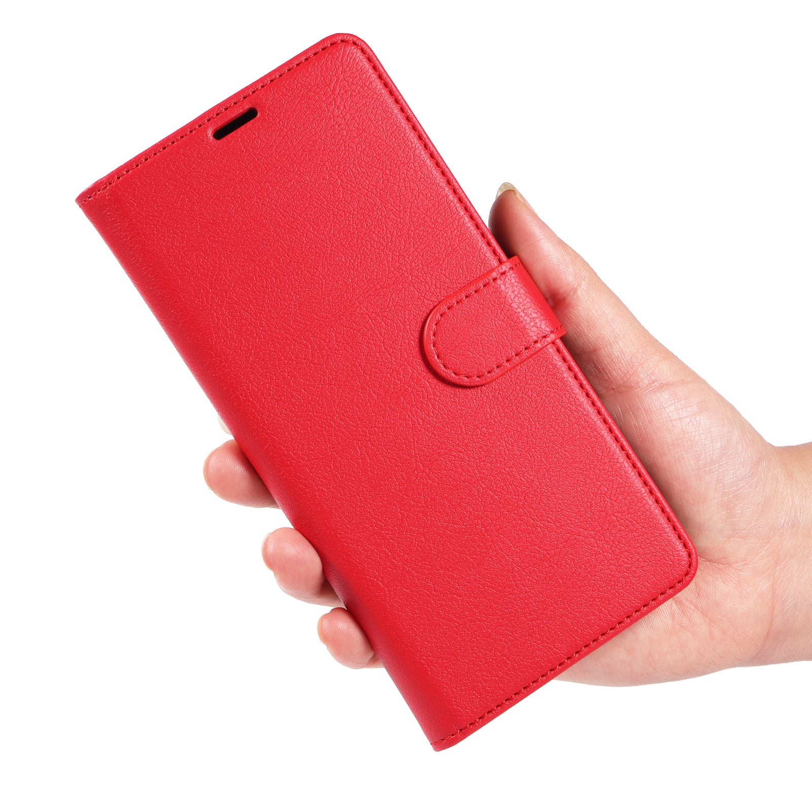 Shockproof Phone Case for Samsung Galaxy S22 Ultra 5G PU Leather RFID Blocking Phone Cover with Wallet Stand