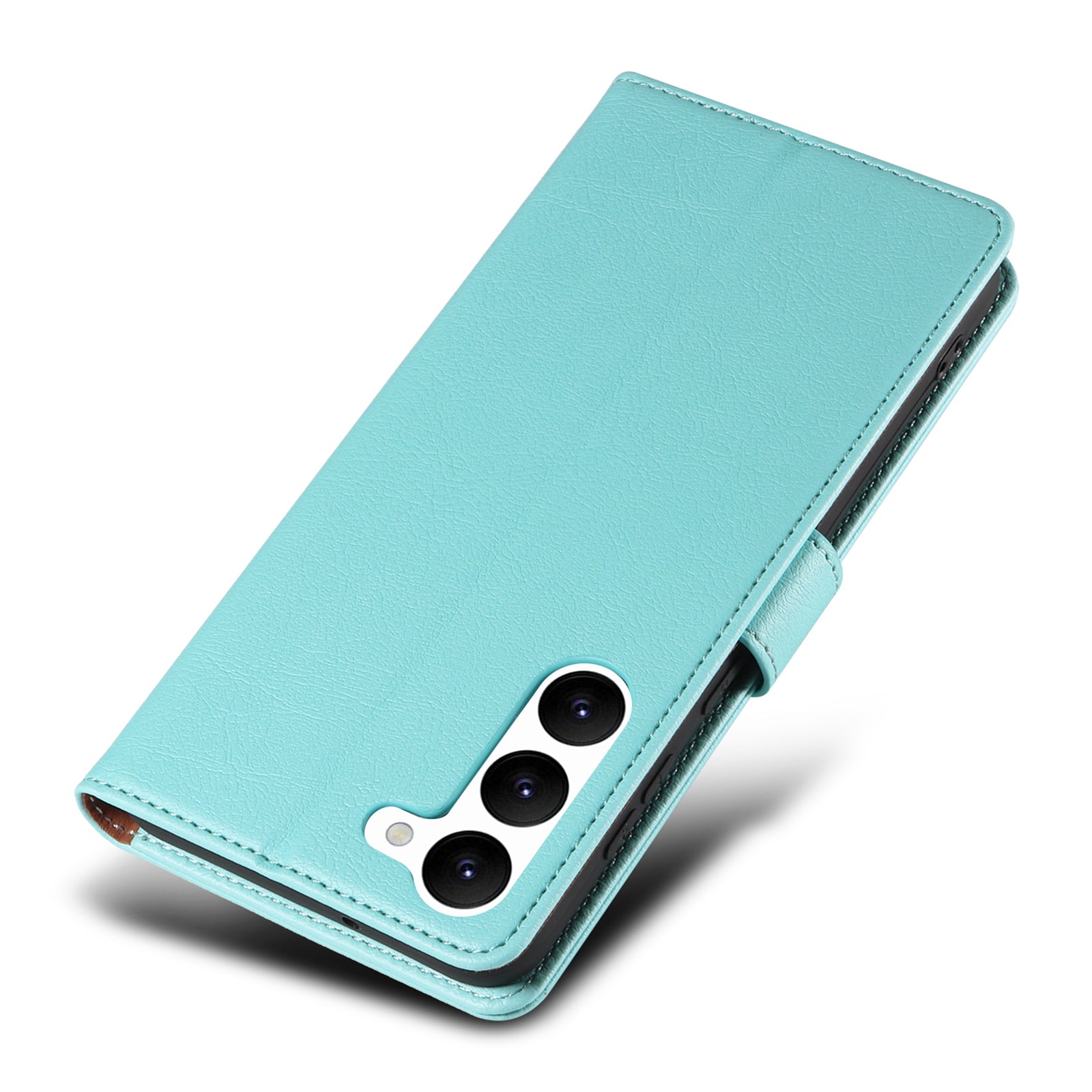 PU Leather Phone Case for Samsung Galaxy S23 Wallet RFID Blocking Stand Magnetic Closure Phone Cover