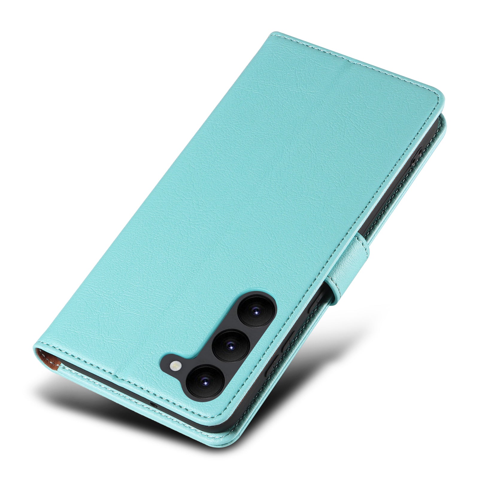 PU Leather Case for Samsung Galaxy S23 RFID Blocking Stand Wallet Magnetic Closure Phone Cover