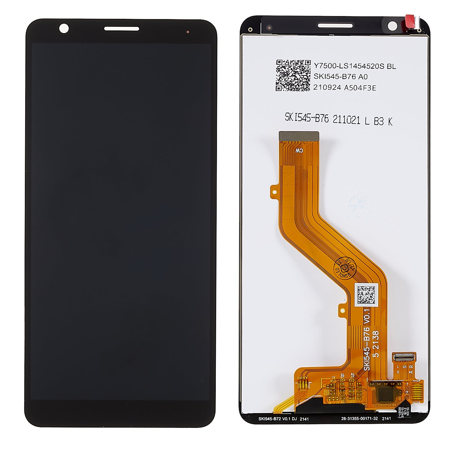 For ZTE Blade A31 Grade S OEM LCD Screen and Digitizer Assembly Replacement Part (without Logo)