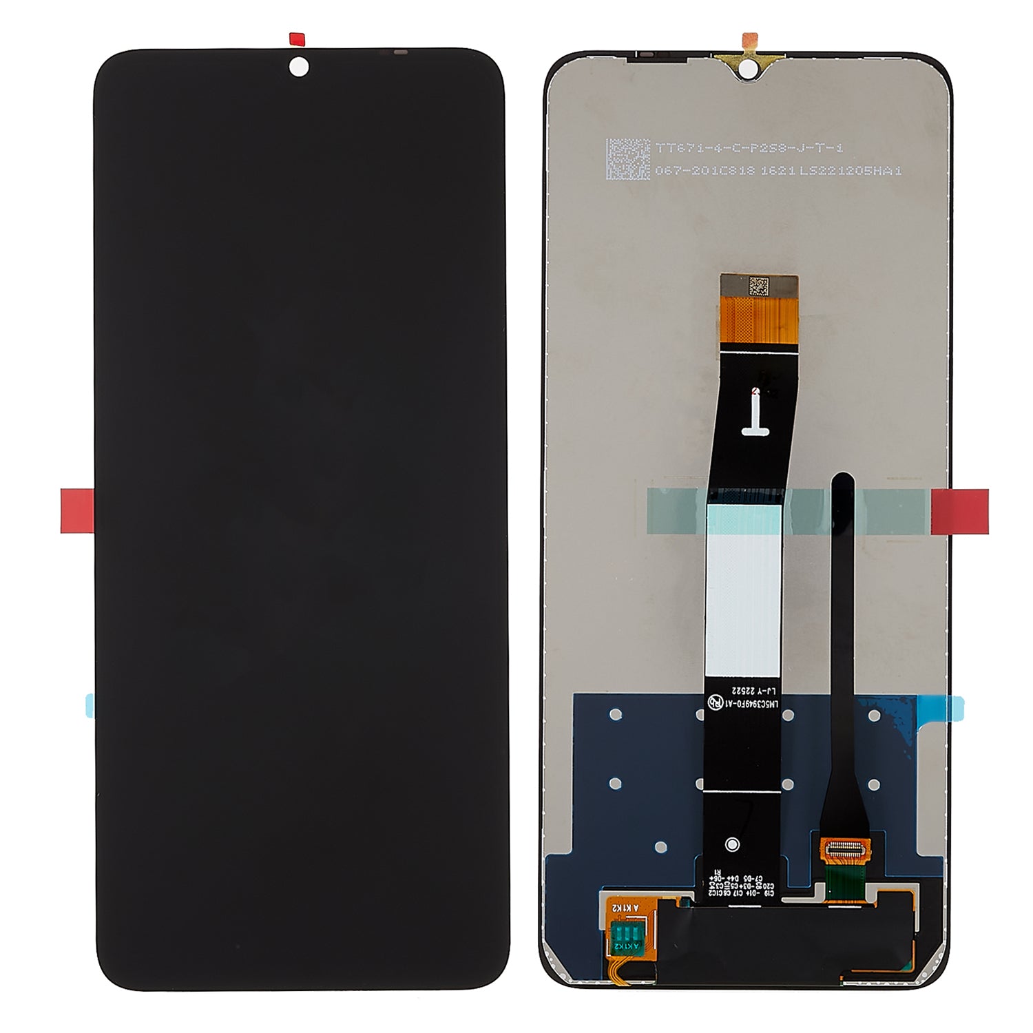 For Xiaomi Redmi 12C 4G/Redmi 11A/Poco C55 Grade S OEM LCD Screen and Digitizer Assembly Replacement Part (without Logo)