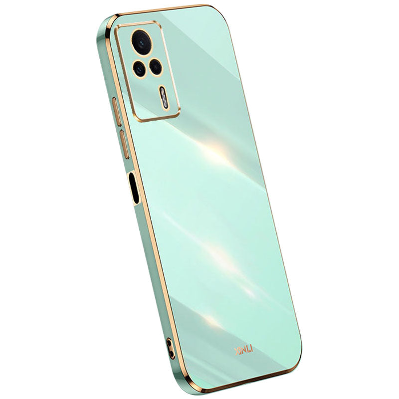 XINLI for Xiaomi Redmi K60E 5G Electroplating TPU Phone Case Full Camera Lens Protection Phone Cover