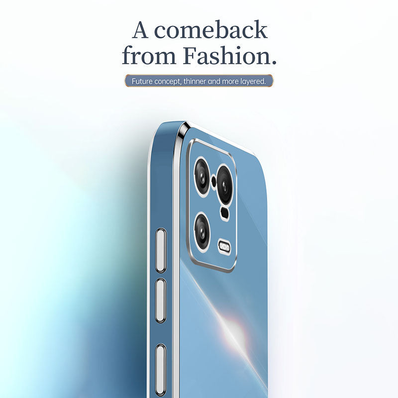 XINLI Electroplating TPU Phone Case for Xiaomi 13 Pro 5G Back Shell Full Camera Lens Protection Cover