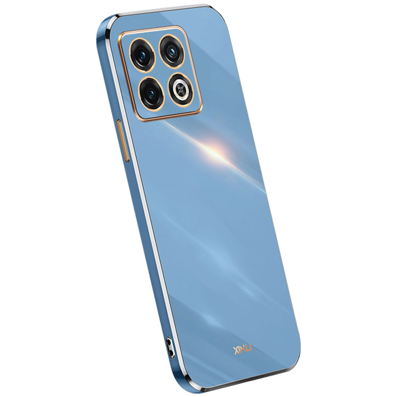 XINLI for OnePlus 10T 5G Ace Pro 5G Anti-scratch TPU Phone Case Electroplating Full Camera Lens Protection Cover