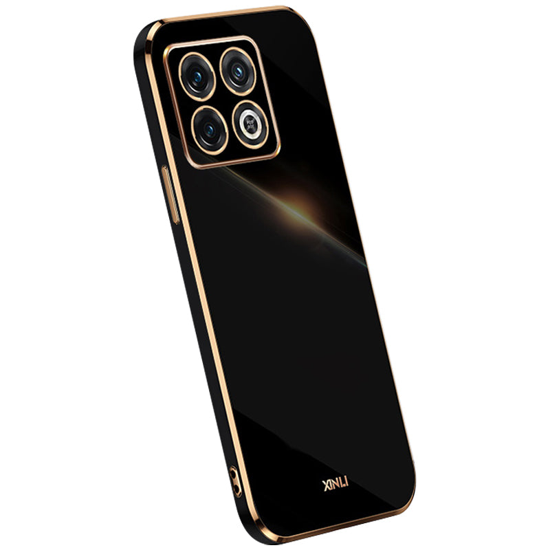 XINLI for OnePlus 10T 5G Ace Pro 5G Anti-scratch TPU Phone Case Electroplating Full Camera Lens Protection Cover
