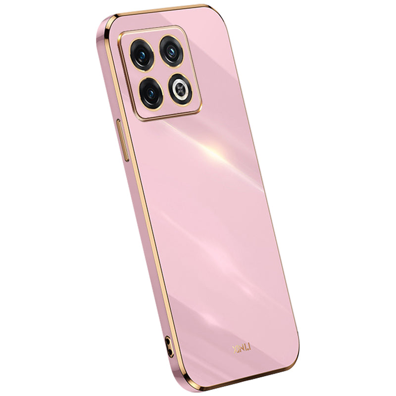 XINLI for OnePlus 10T 5G Ace Pro 5G Anti-scratch TPU Phone Case Electroplating Full Camera Lens Protection Cover
