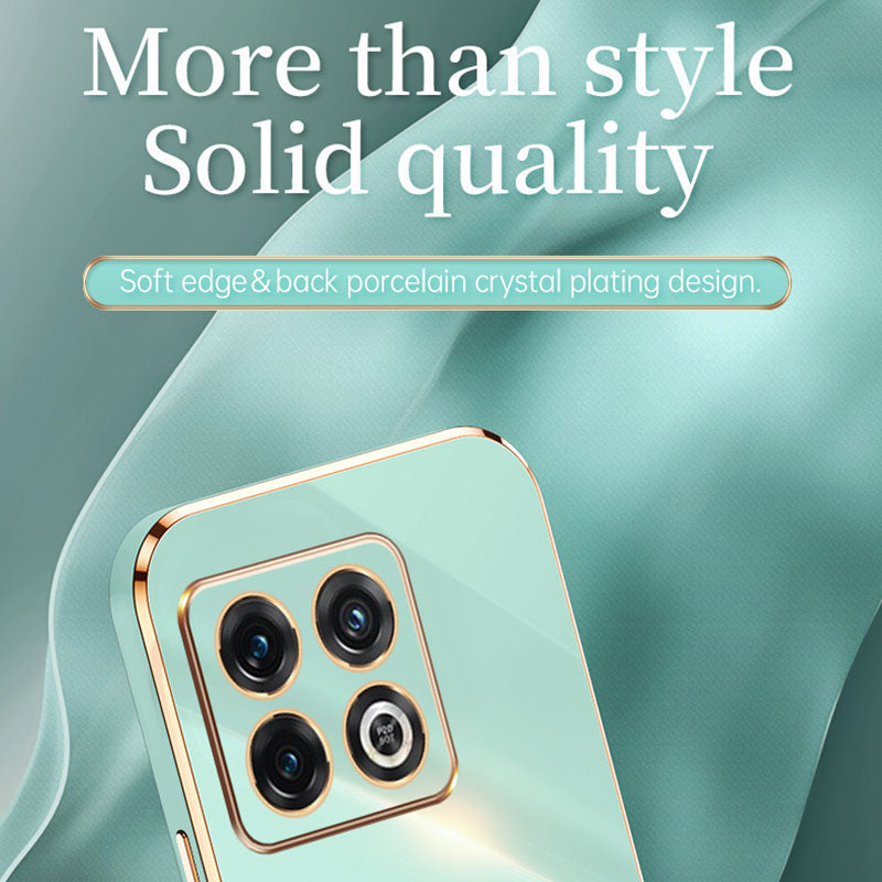 XINLI for OnePlus 10T 5G Ace Pro 5G Anti-scratch TPU Phone Case Electroplating Full Camera Lens Protection Cover