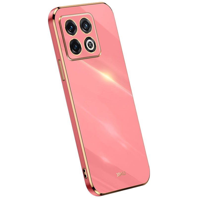 XINLI for OnePlus 10T 5G Ace Pro 5G Anti-scratch TPU Phone Case Electroplating Full Camera Lens Protection Cover