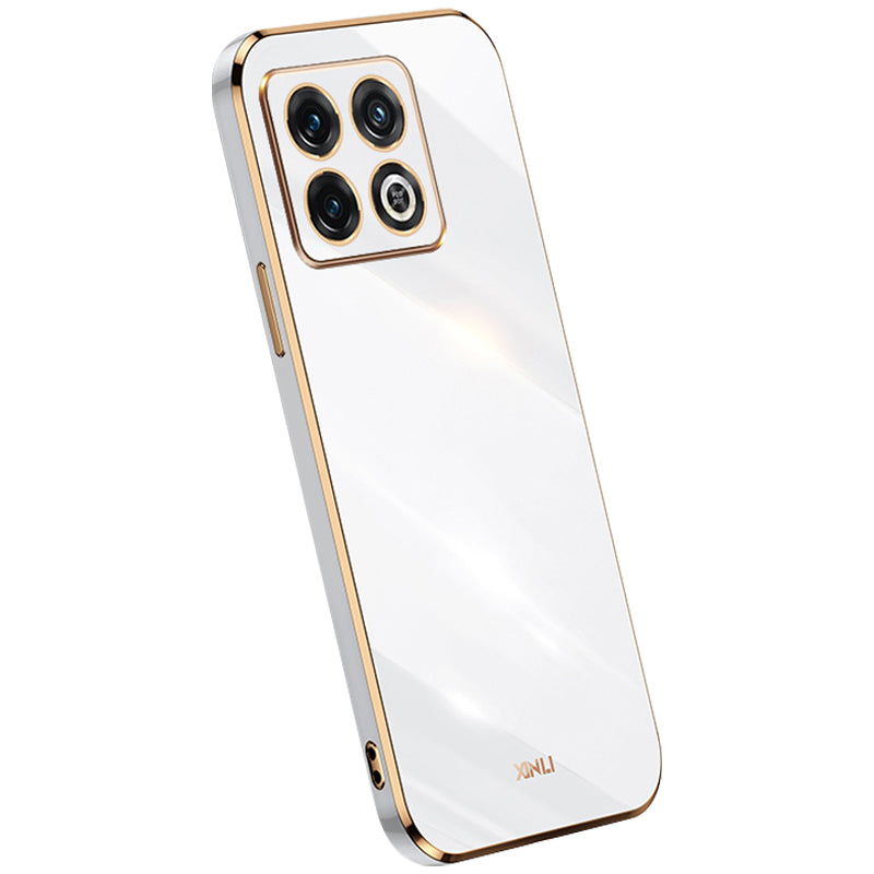 XINLI for OnePlus 10T 5G Ace Pro 5G Anti-scratch TPU Phone Case Electroplating Full Camera Lens Protection Cover