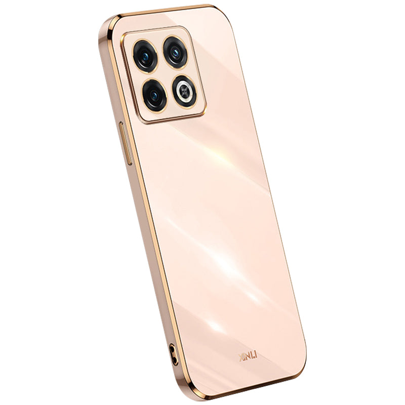 XINLI for OnePlus 10T 5G Ace Pro 5G Anti-scratch TPU Phone Case Electroplating Full Camera Lens Protection Cover