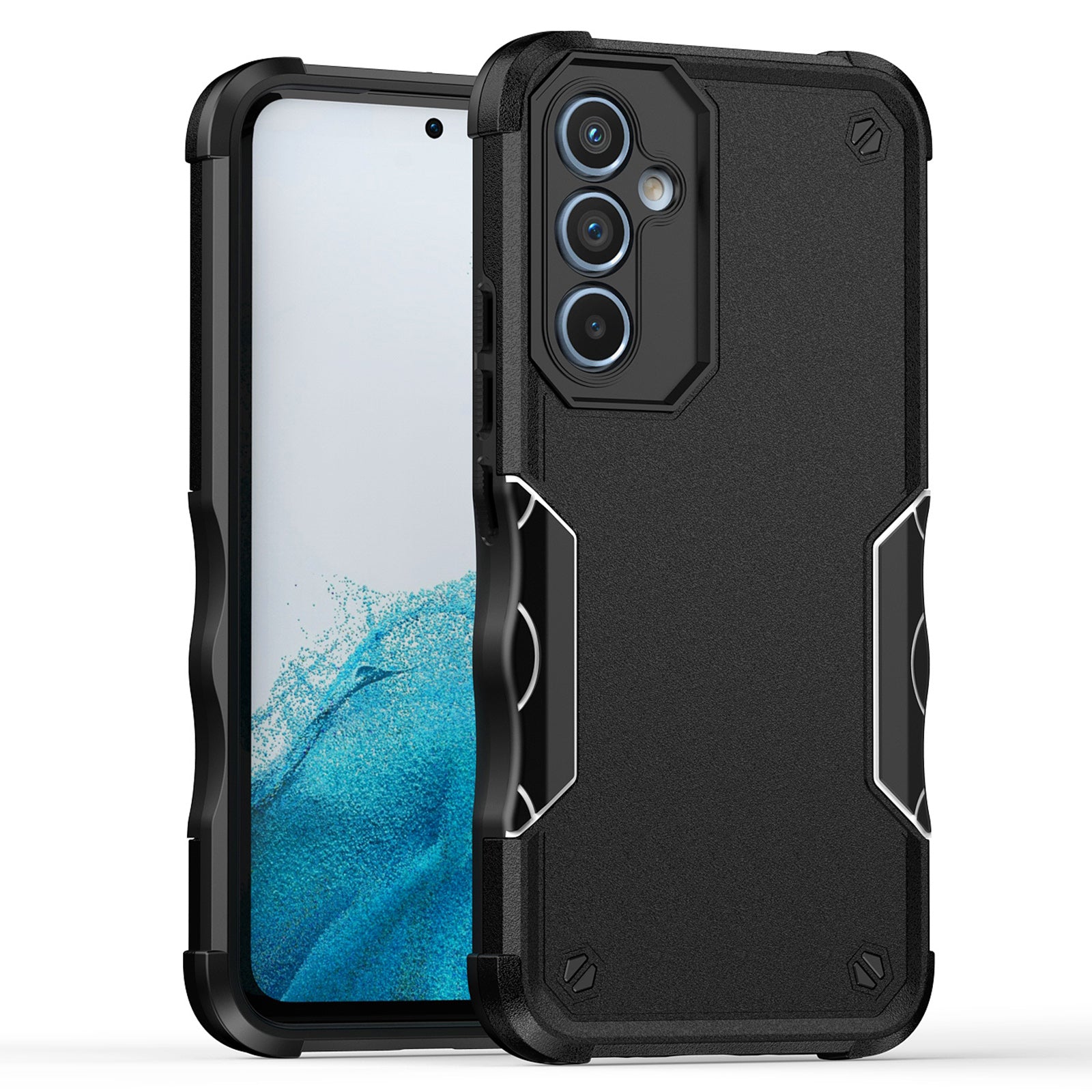 TPU PC Phone Case for Samsung Galaxy A54 5G Drop-proof Protection Phone Cover