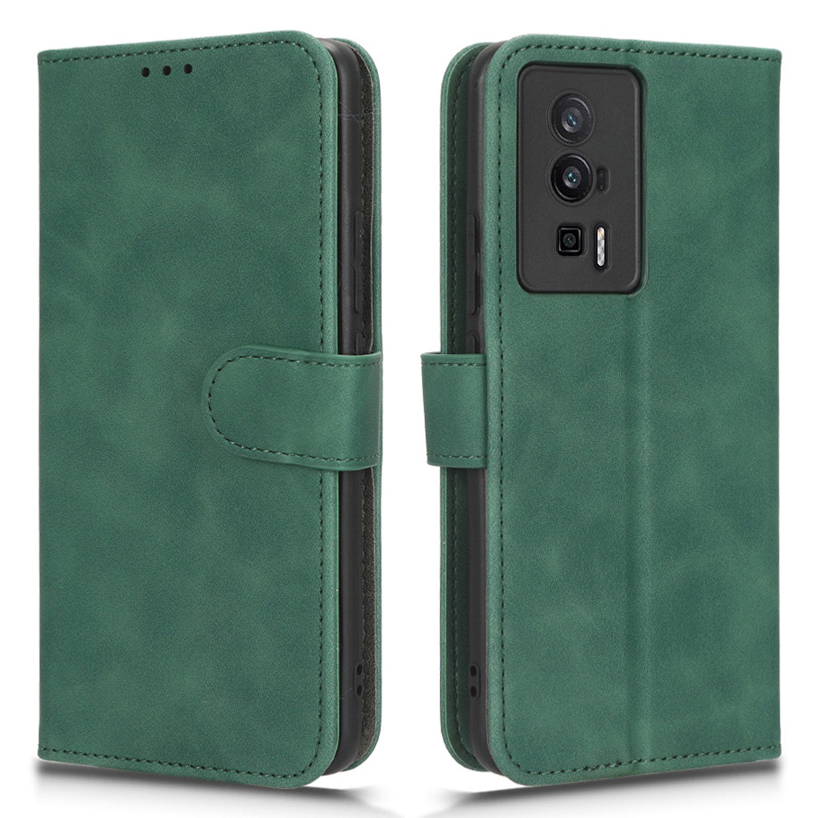 Anti-drop Phone Case For Xiaomi Poco F5 Pro 5G Redmi K60 Pro 5G K60 5G Skin-friendly PU Leather Flip Cell Phone Cover Wallet Stand