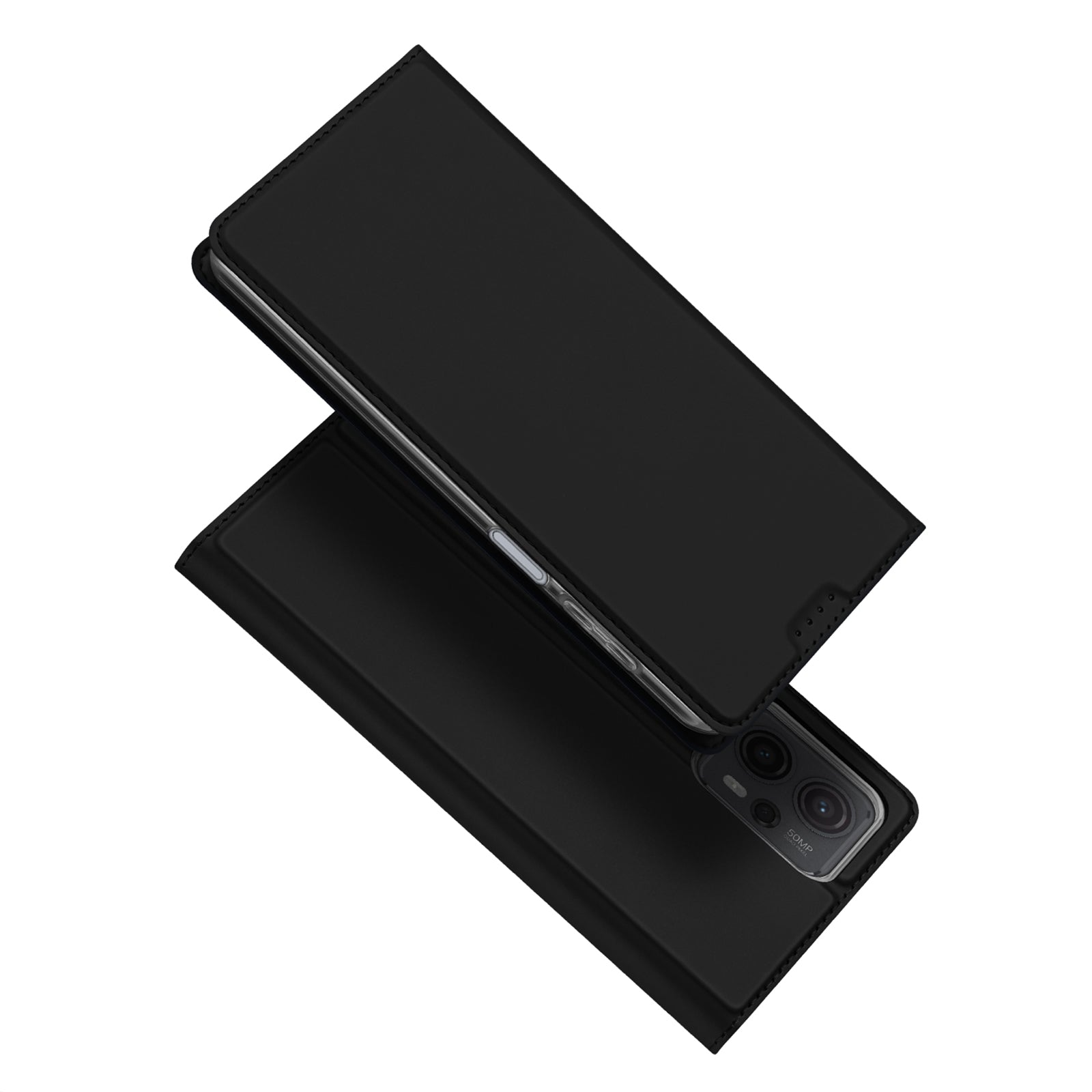 DUX DUCIS Skin Pro Series pro Motorola Moto G13 4G G23 4G PU kožené flipové pouzdro na telefon Držák karty Stojánek odolný proti pádu