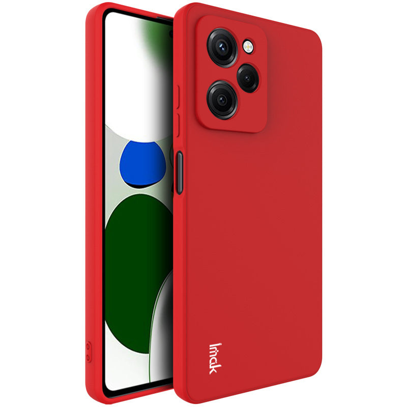 IMAK UC-4 Series for Xiaomi Redmi Note 12 Pro Speed 5G Poco X5 Pro 5G TPU Phone Case Straight Edge Cell Phone Protective Cover