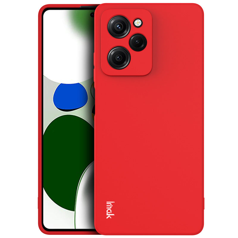 IMAK UC-4 Series for Xiaomi Redmi Note 12 Pro Speed 5G Poco X5 Pro 5G TPU Phone Case Straight Edge Cell Phone Protective Cover