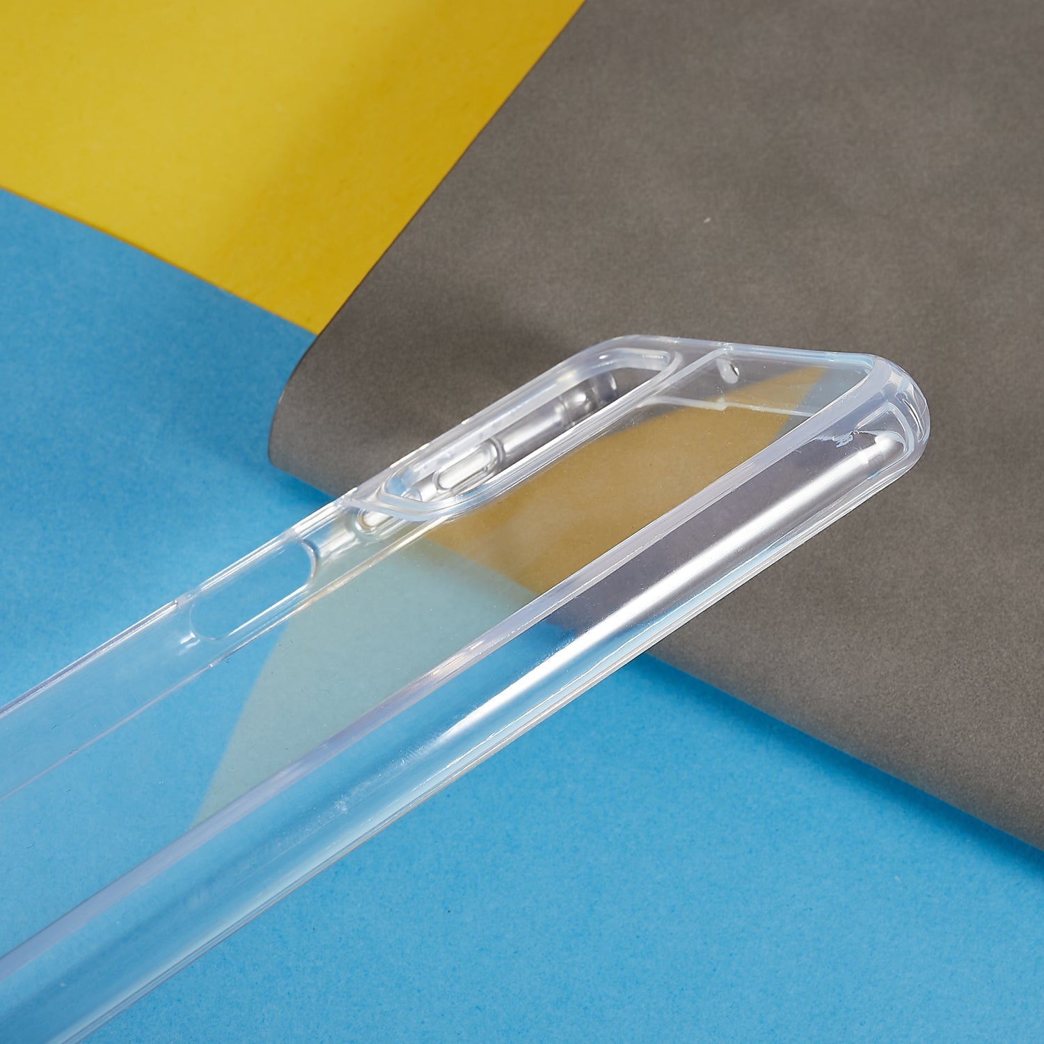 For Samsung Galaxy A04s 4G (164.7 x 76.7 x 9.1 mm Phone Case Clear Acrylic TPU Bumper Protective Cover with Lanyard