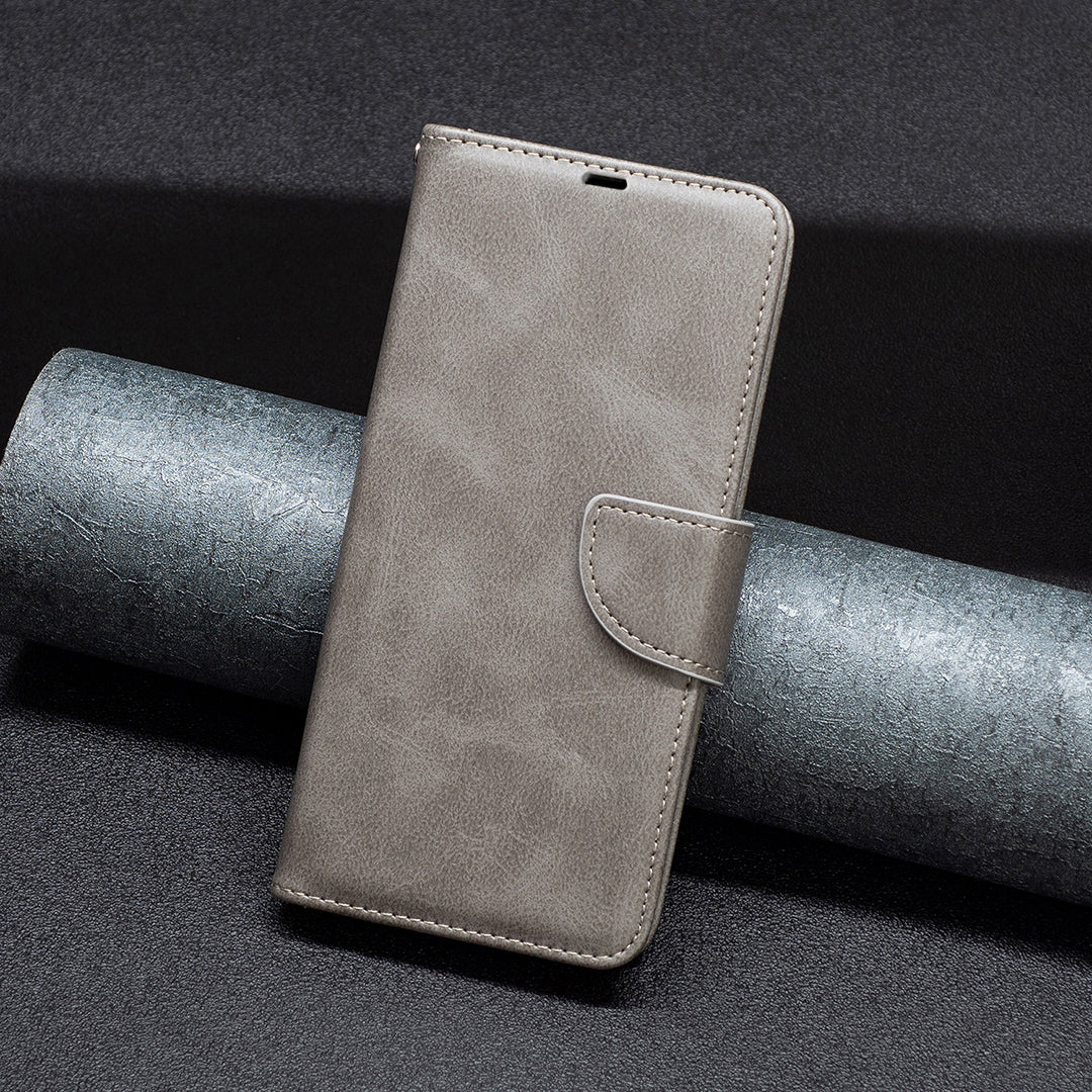 Kožené pouzdro BF Leather Series-4 proti pádu pro Motorola Moto G73 5G PU Kožený stojan Flip Peněženka s popruhem