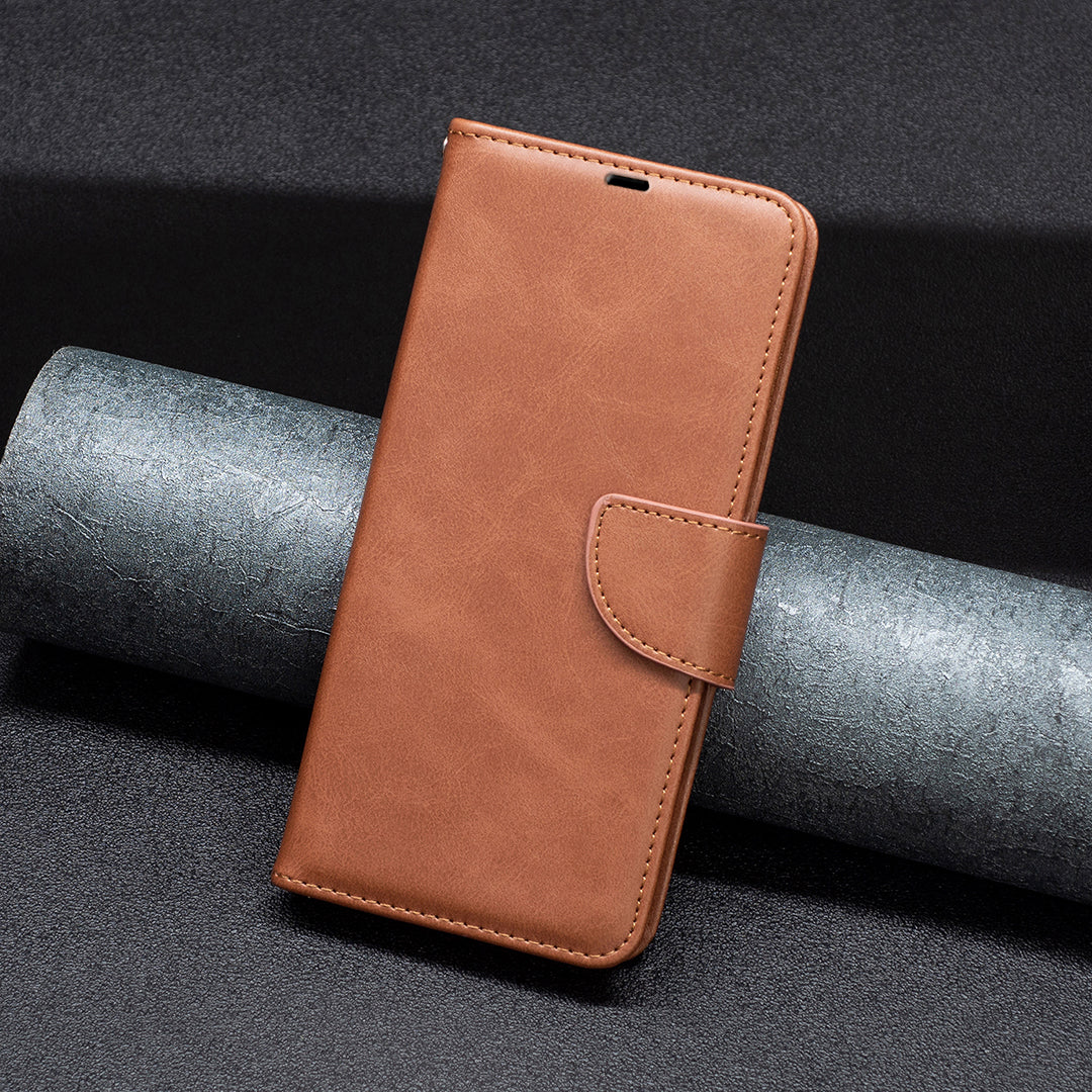 BF Leather Series-4 pro Motorola Moto G13 4G G23 4G G53 5G Pouzdro na telefon odolné proti poškrábání PU kožený stojan Peněženka Kryt na mobilní telefon s popruhem