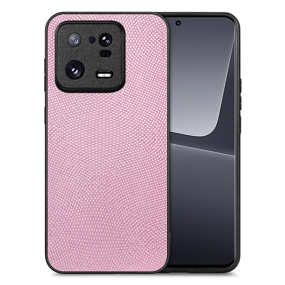 For Xiaomi 13 Pro 5G PU Leather Coated PC TPU Slim Phone Case Precise Cutout Cell Phone Cover