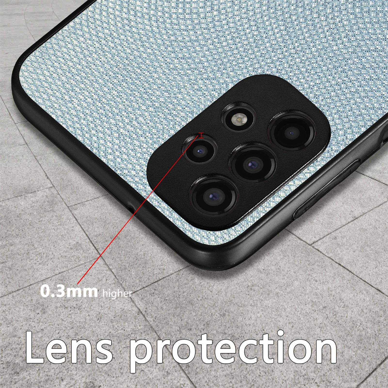 PU Leather PC TPU Phone Cover for Samsung Galaxy A13 4G Anti-Dust Mobile Phone Case Precise Cutout Phone Protector