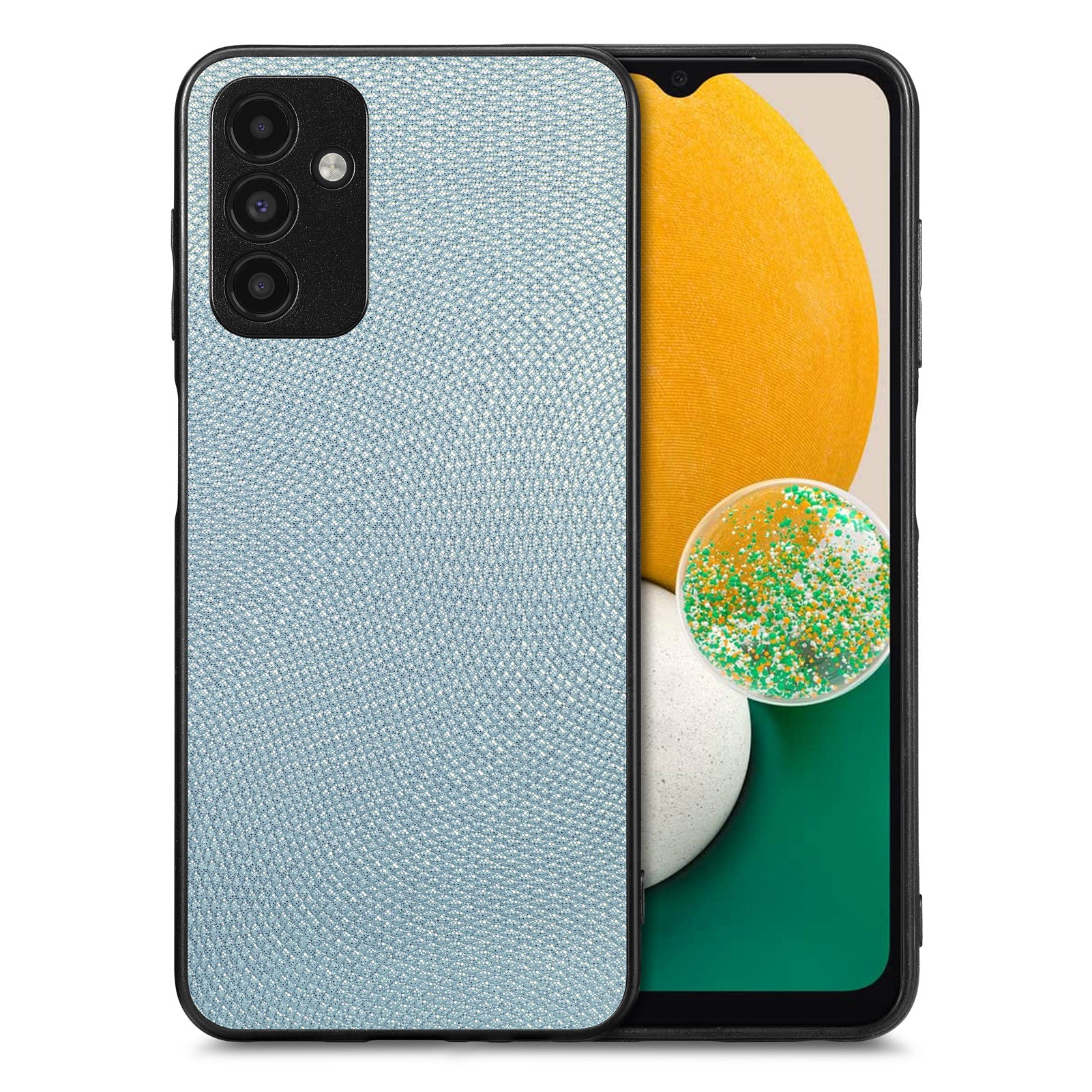 Non-slip Phone Case For Samsung Galaxy A13 5G PC PU Leather TPU Precise Cutout Phone Back Cover