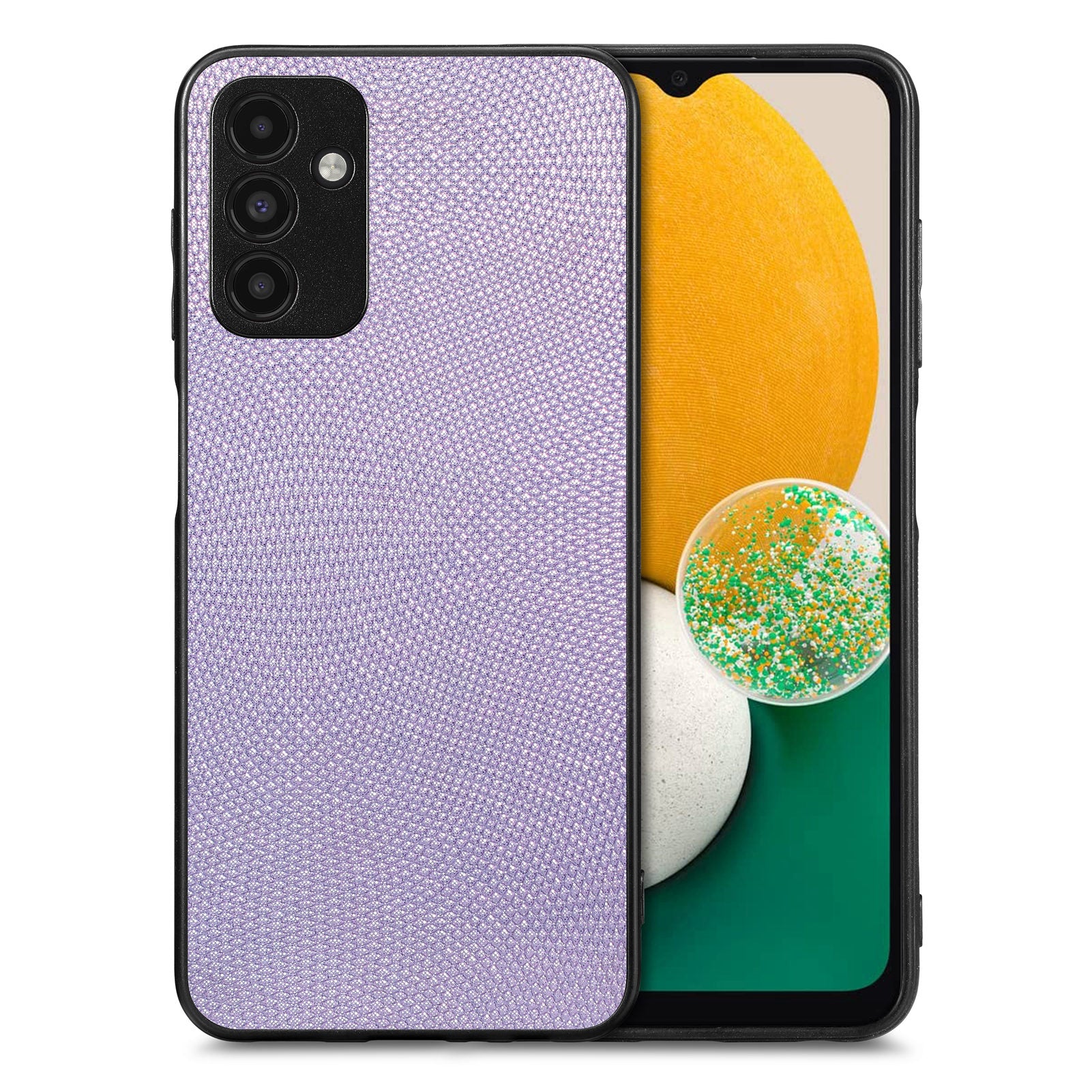 Non-slip Phone Case For Samsung Galaxy A13 5G PC PU Leather TPU Precise Cutout Phone Back Cover