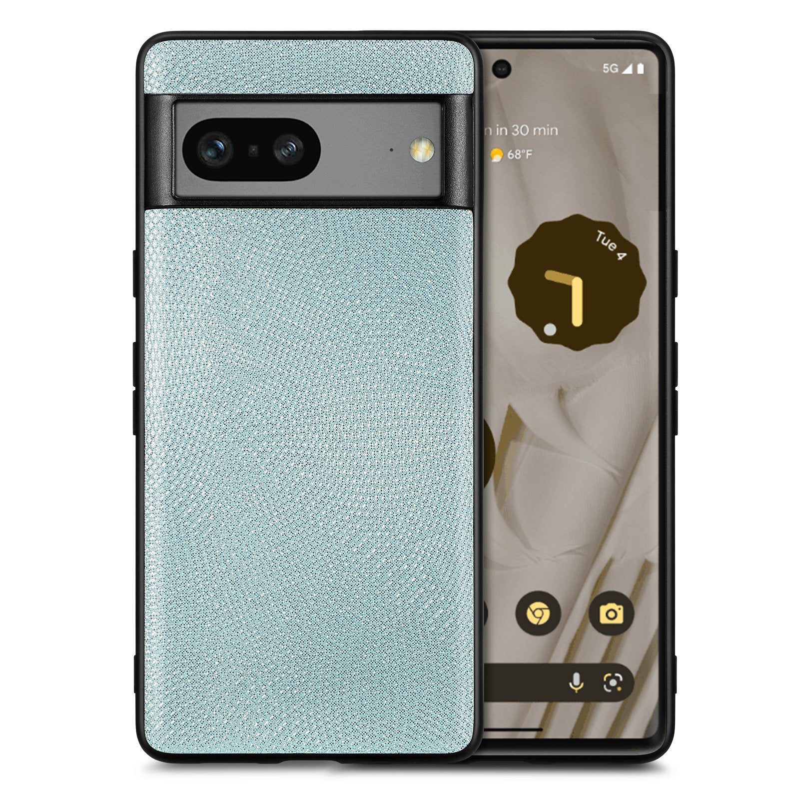 Slim Phone Case For Google Pixel 7a PC PU Leather TPU Protective Mobile Phone Case