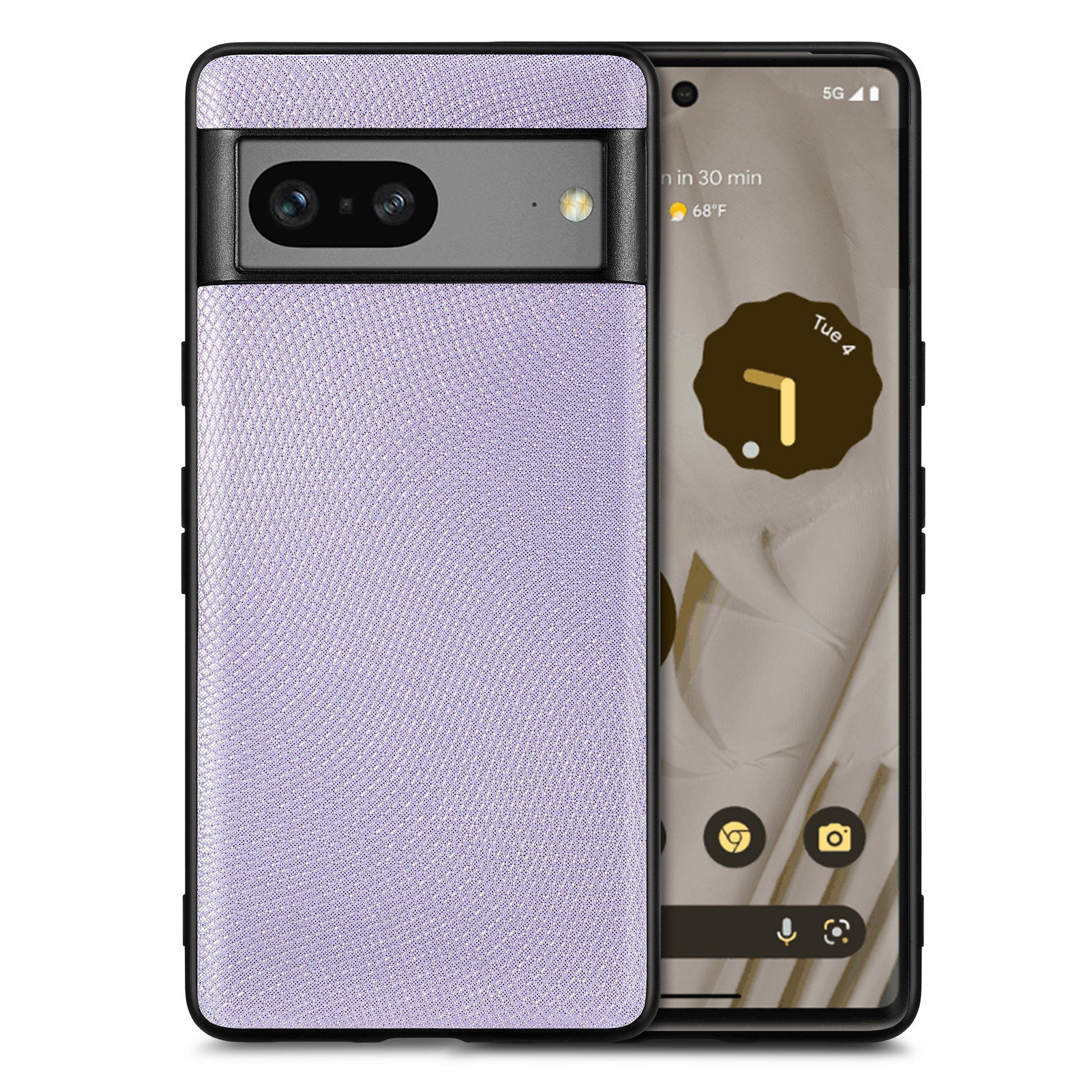Slim Phone Case For Google Pixel 7a PC PU Leather TPU Protective Mobile Phone Case