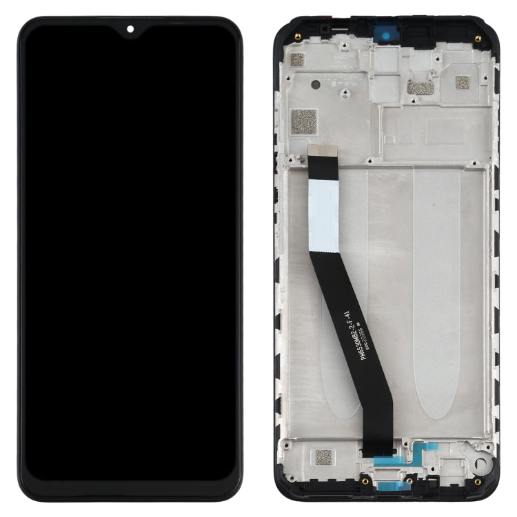 For Xiaomi Redmi 9 Grade S OEM LCD Screen and Digitizer Assembly Frame Part (without Logo)