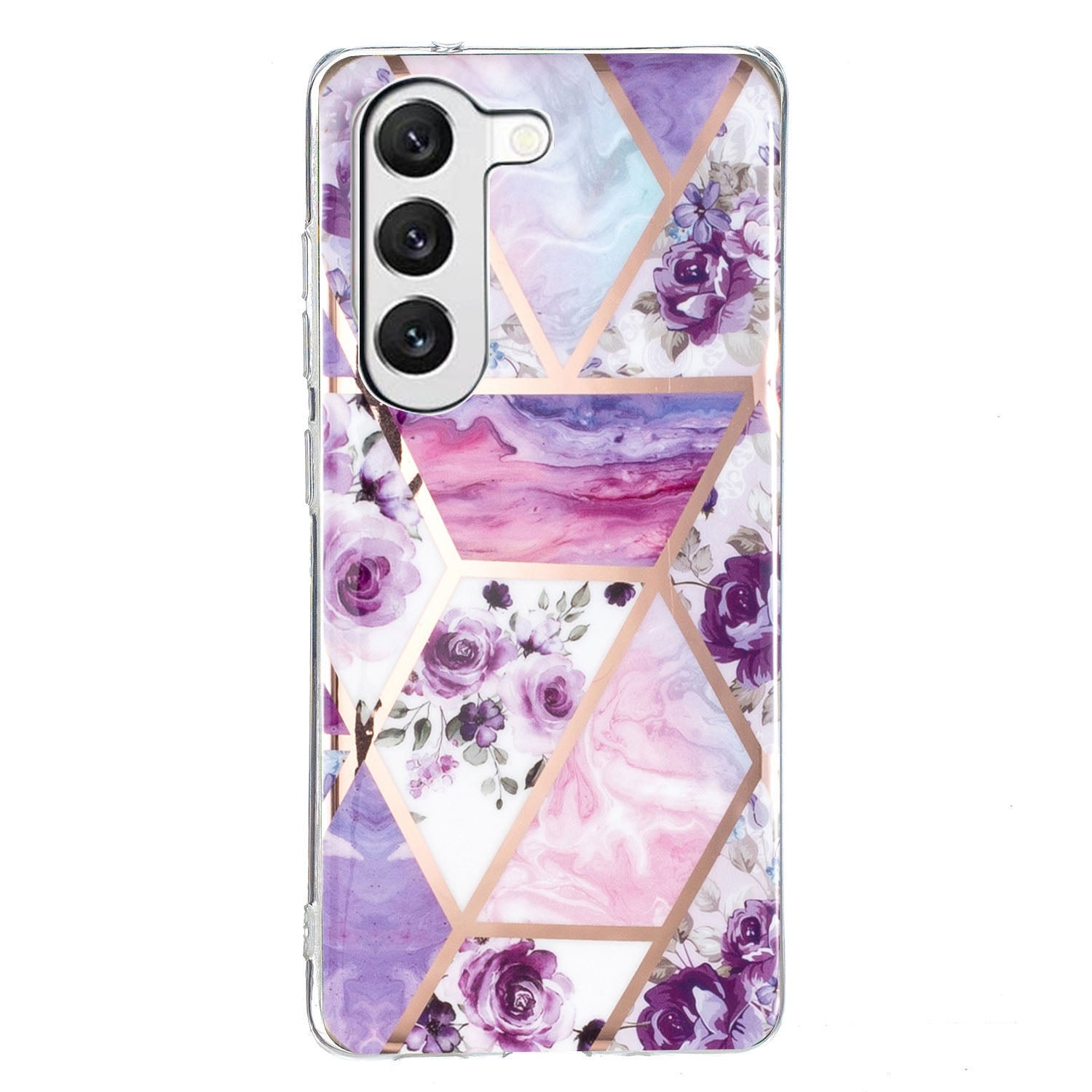 TPU Phone Case for Samsung Galaxy A14 5G Electroplating IMD Pattern Printed Phone Cover
