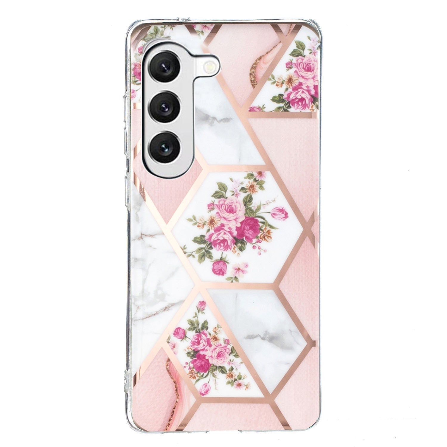 TPU Phone Case for Samsung Galaxy A14 5G Electroplating IMD Pattern Printed Phone Cover