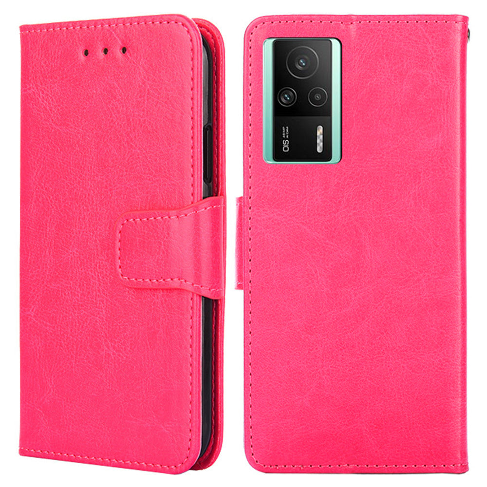 Cell Phone Cover for Xiaomi Redmi K60E 5G Full Protection PU Leather Flip Phone Wallet Case with Stand