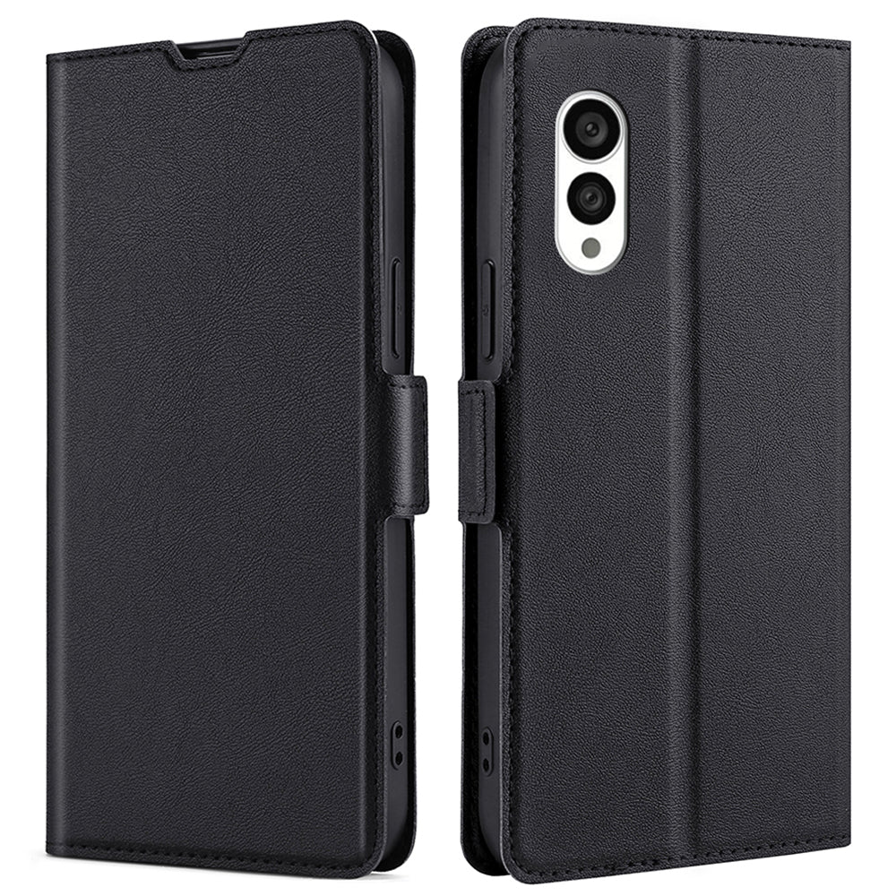 For FCNT arrows N F-51C PU Leather Stand Cover Anti-fall Ultra Slim Phone Case with Card Slot